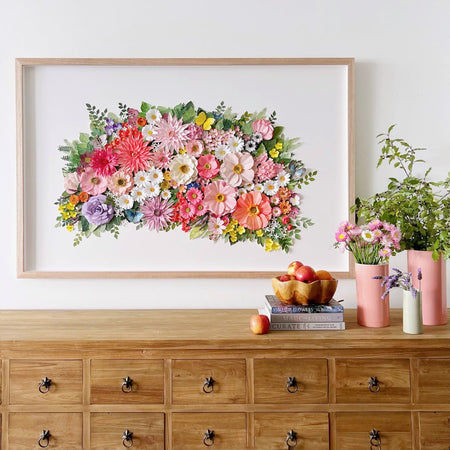 botanical paper artwork collection