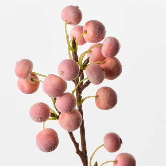 Floral Interiors | berry spray | pink