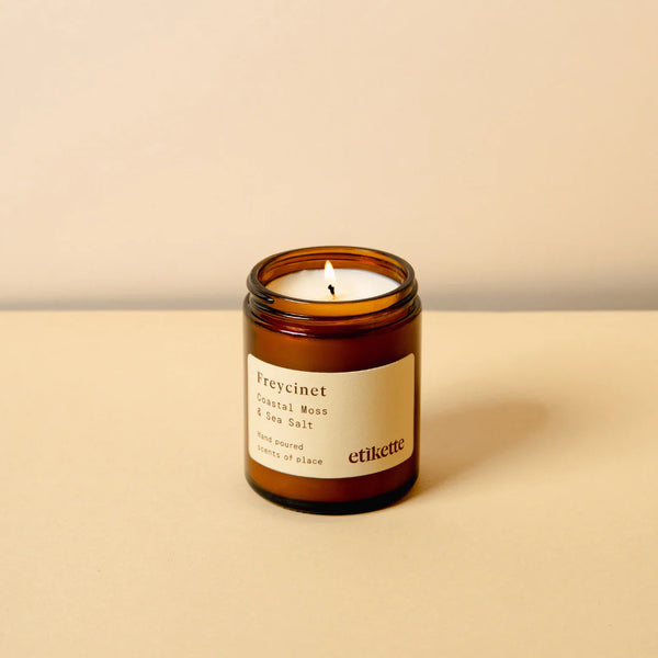 Etikette soy candle | Freycinet coastal moss sea salt | 175ml