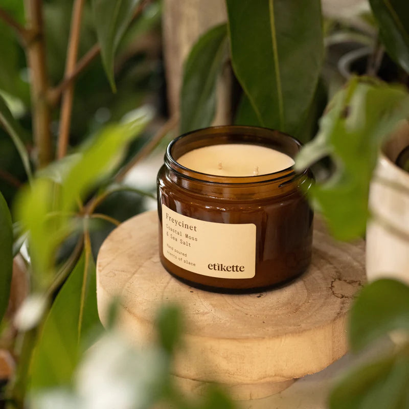 Etikette | soy candle | Freycinet coastal moss sea salt | 500ml
