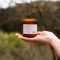 Etikette | soy candle | Larapinta Sandalwood Pepperberry | 175ml - hold