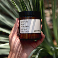 mondocherry - Etikette | soy candle | otways bush botanicals | 175ml - hold