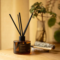 mondocherry - Etikette | eco reed diffuser | Otways bush botanicals - in situ