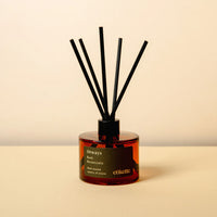mondocherry - Etikette | eco reed diffuser | Otways bush botanicals