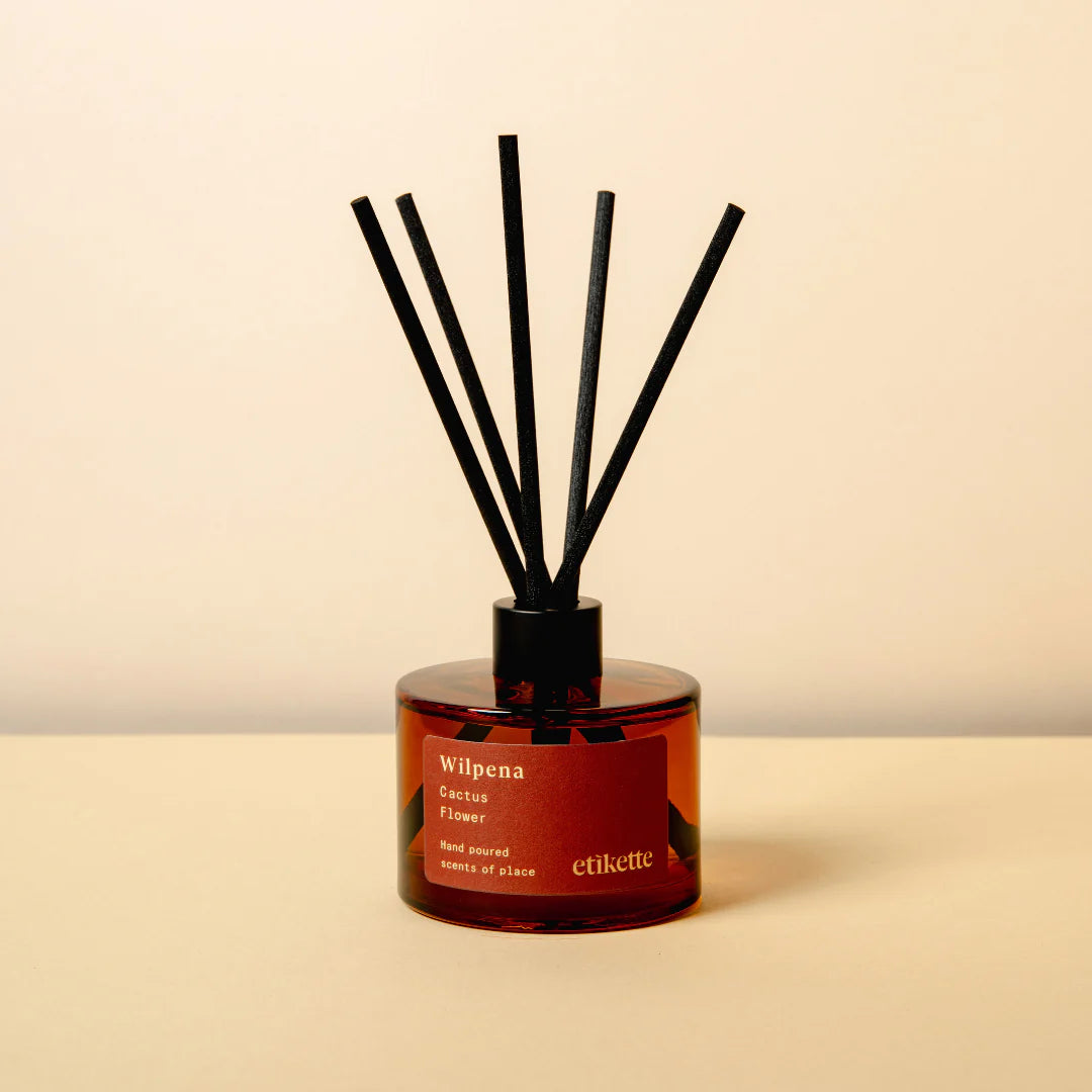 Etikette | eco reed diffuser | Wilpena cactus flower | 200ml