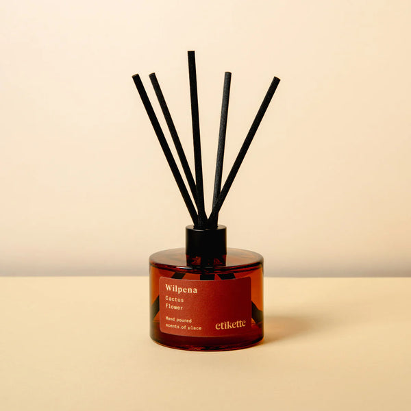 Etikette | eco reed diffuser | Wilpena cactus flower | 200ml