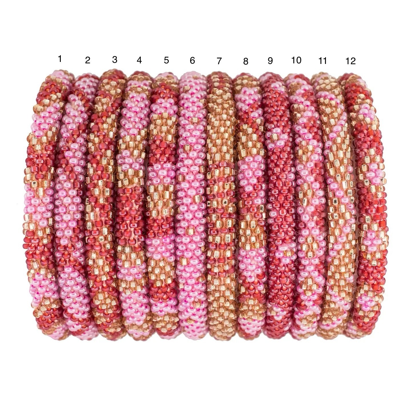 aid through trade | roll on bracelet | hibiscus