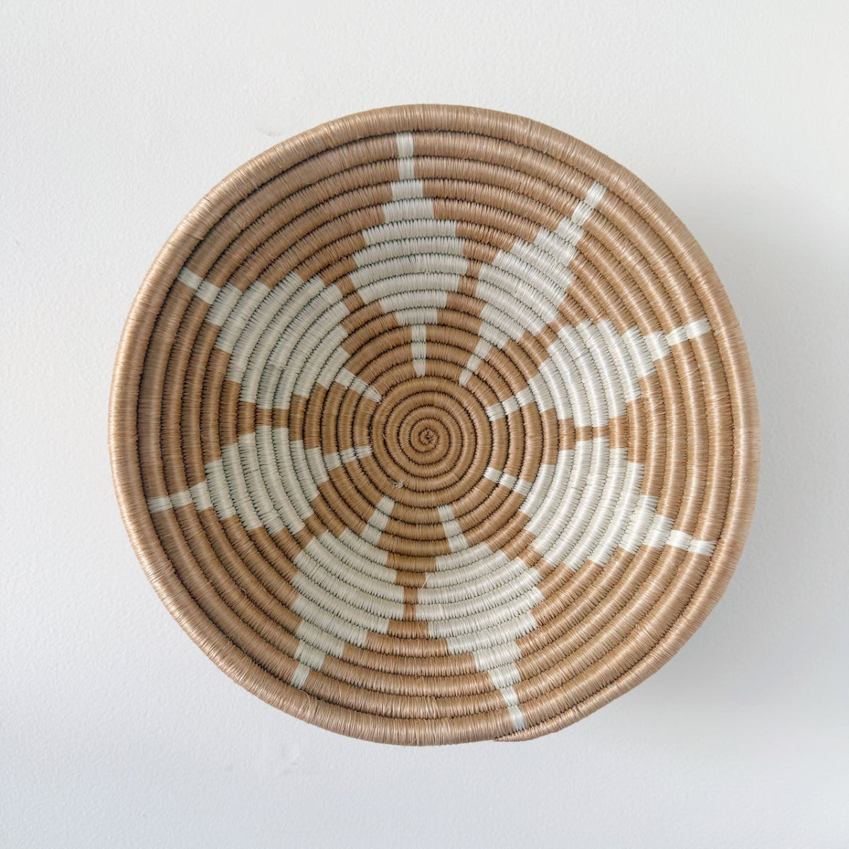 mondocherry - African woven bowl "Hope" | medium | apricot #2