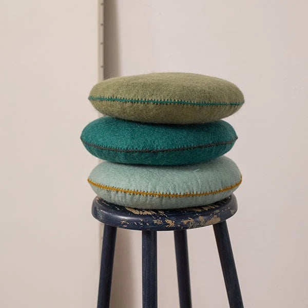 Muskhane | smartie cushion | tender green
