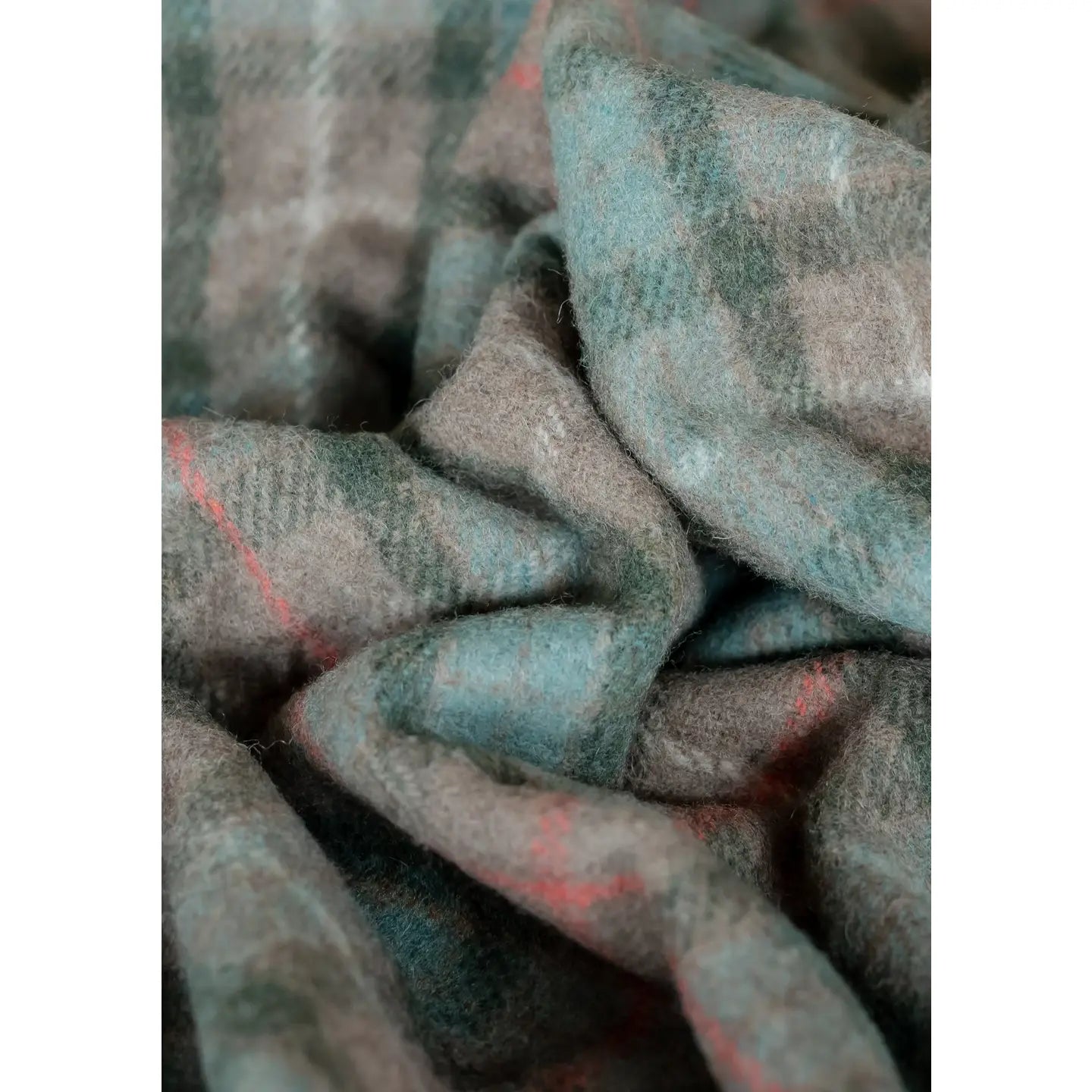 TBCo | recycled wool blanket / scarf | Fraser hunting weathered