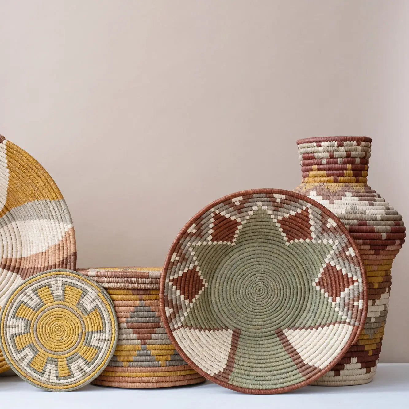 "Sprocket” woven trivet | Elevate