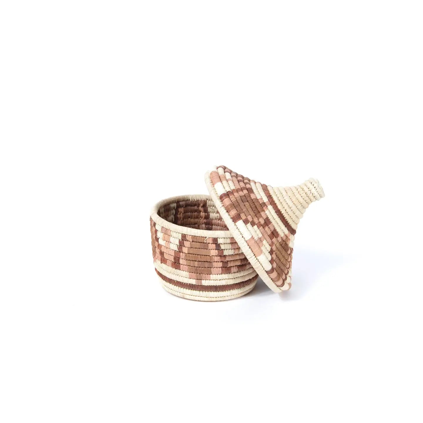 "Flower Burst" woven coffee basket | Cultivate