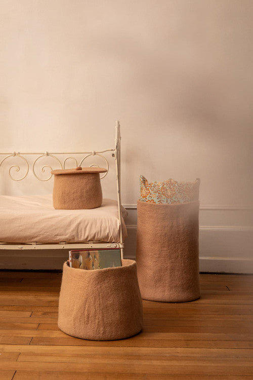 Muskhane | felt calabash | nude | small