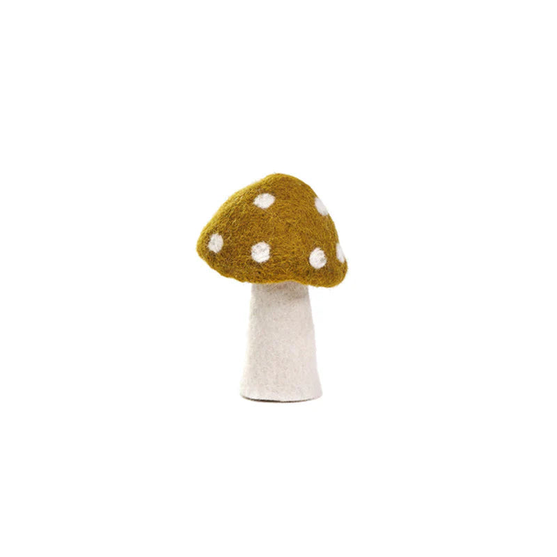 Muskhane | felt dotty mushroom | large | pollen