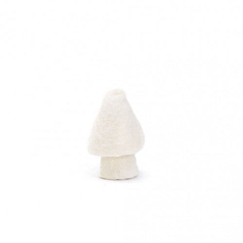 Muskhane | felt morel mushroom | small | natural