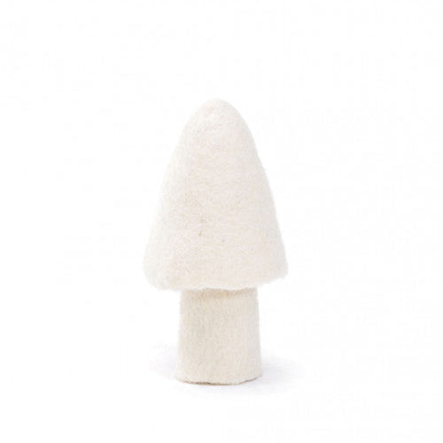 Muskhane | felt morel mushroom | large | natural