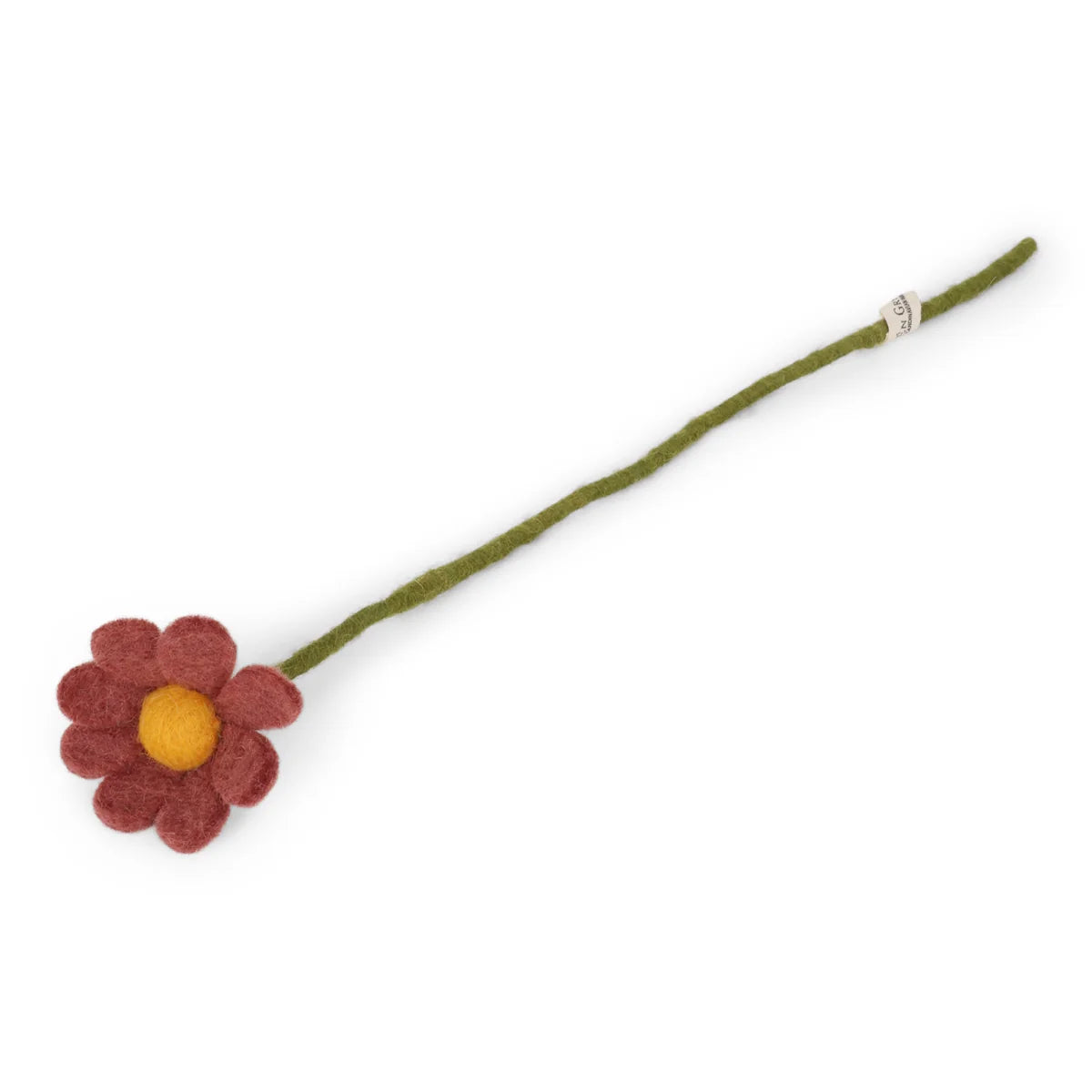 Gry & Sif | felt anemone flower | rouge