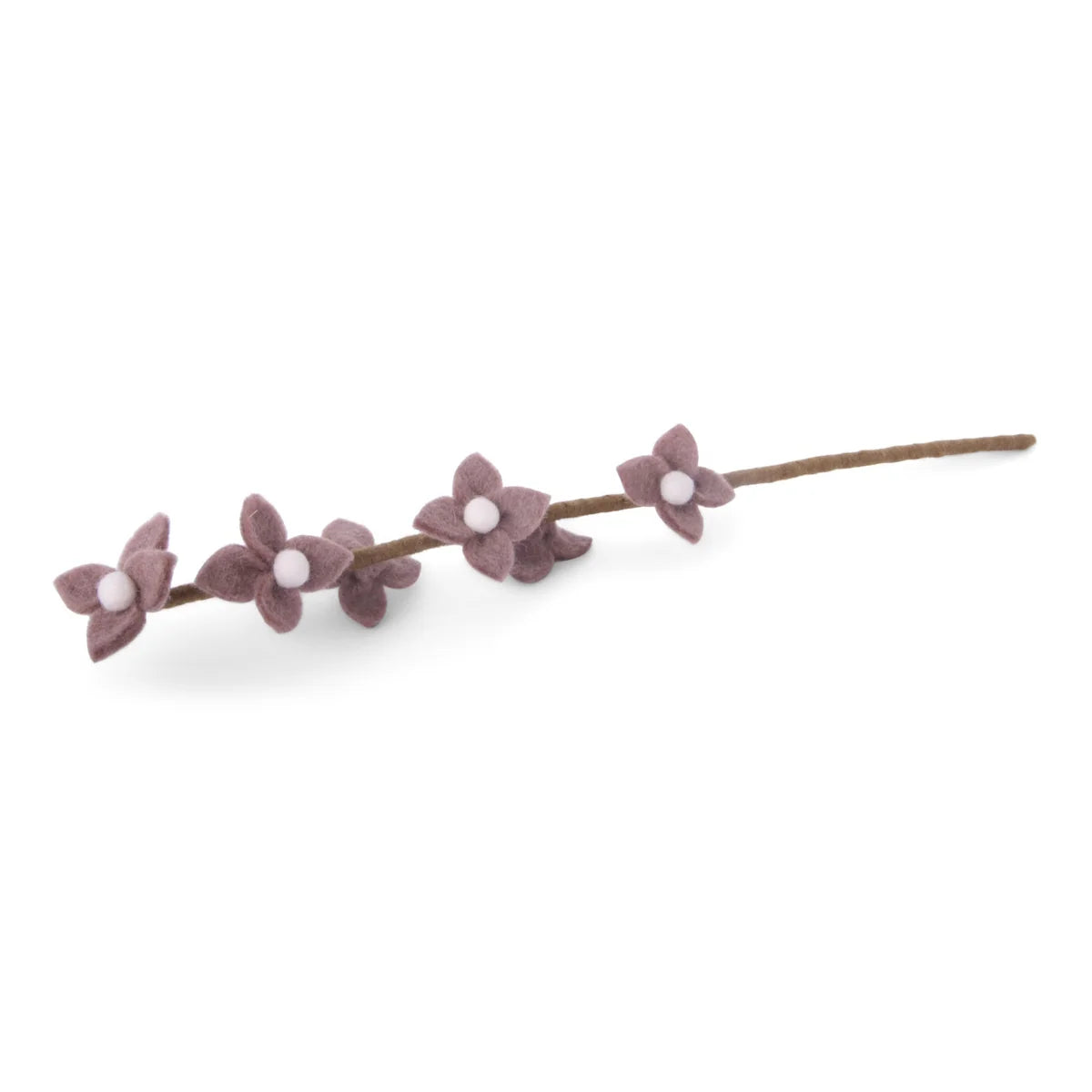 Gry & Sif | felt flower stalk | lavender