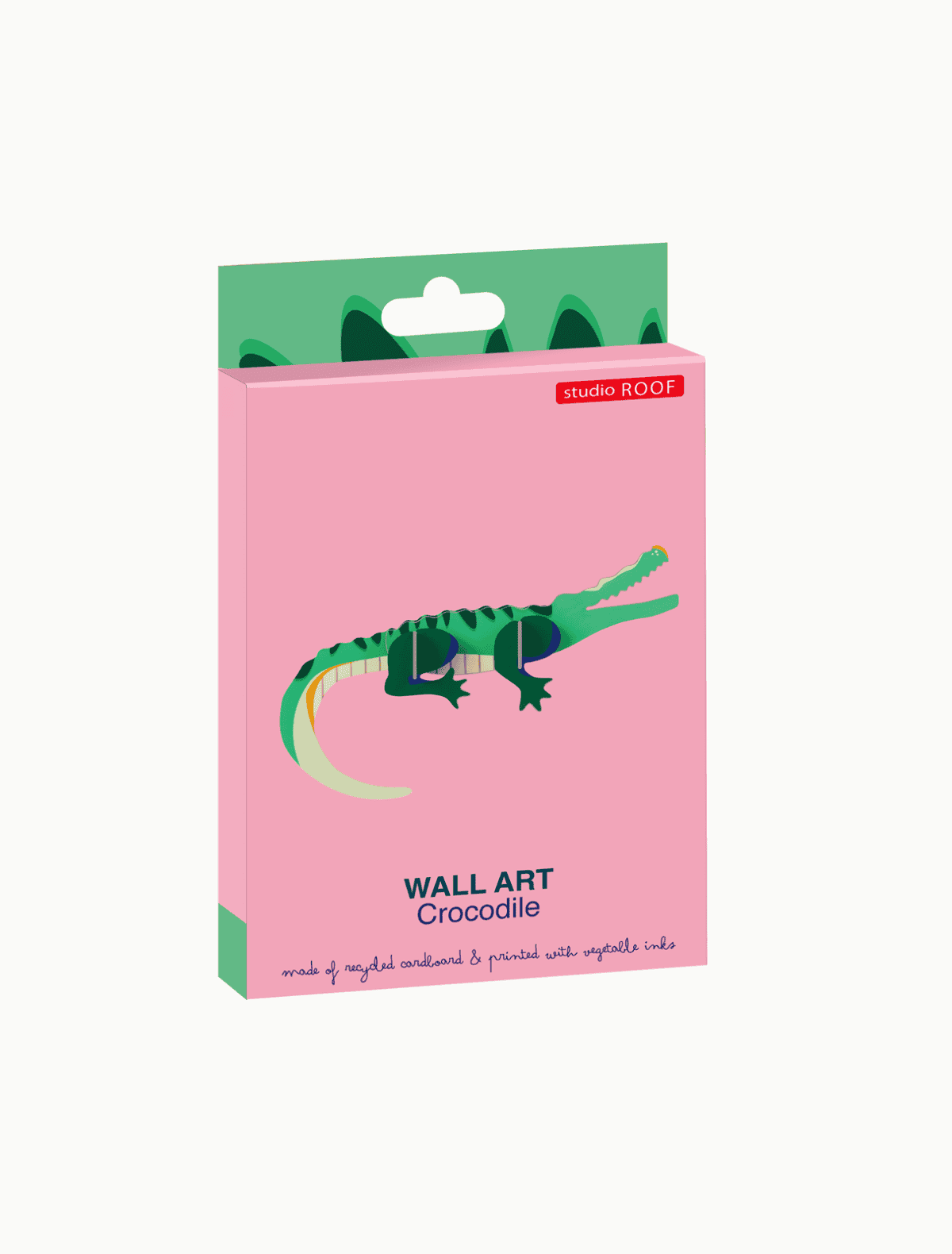 mondocherry - Studio Roof | crocodile wall hanging - box