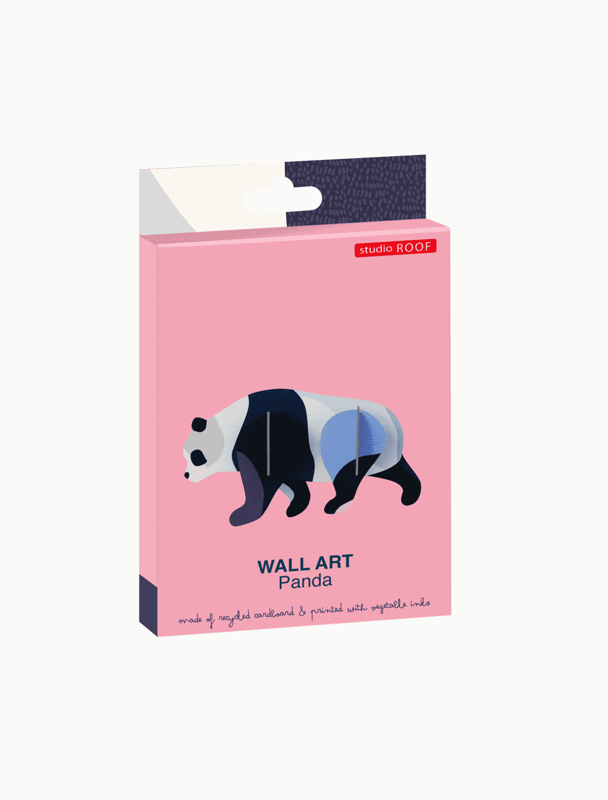 mondocherry - Studio Roof | panda wall hanging - box