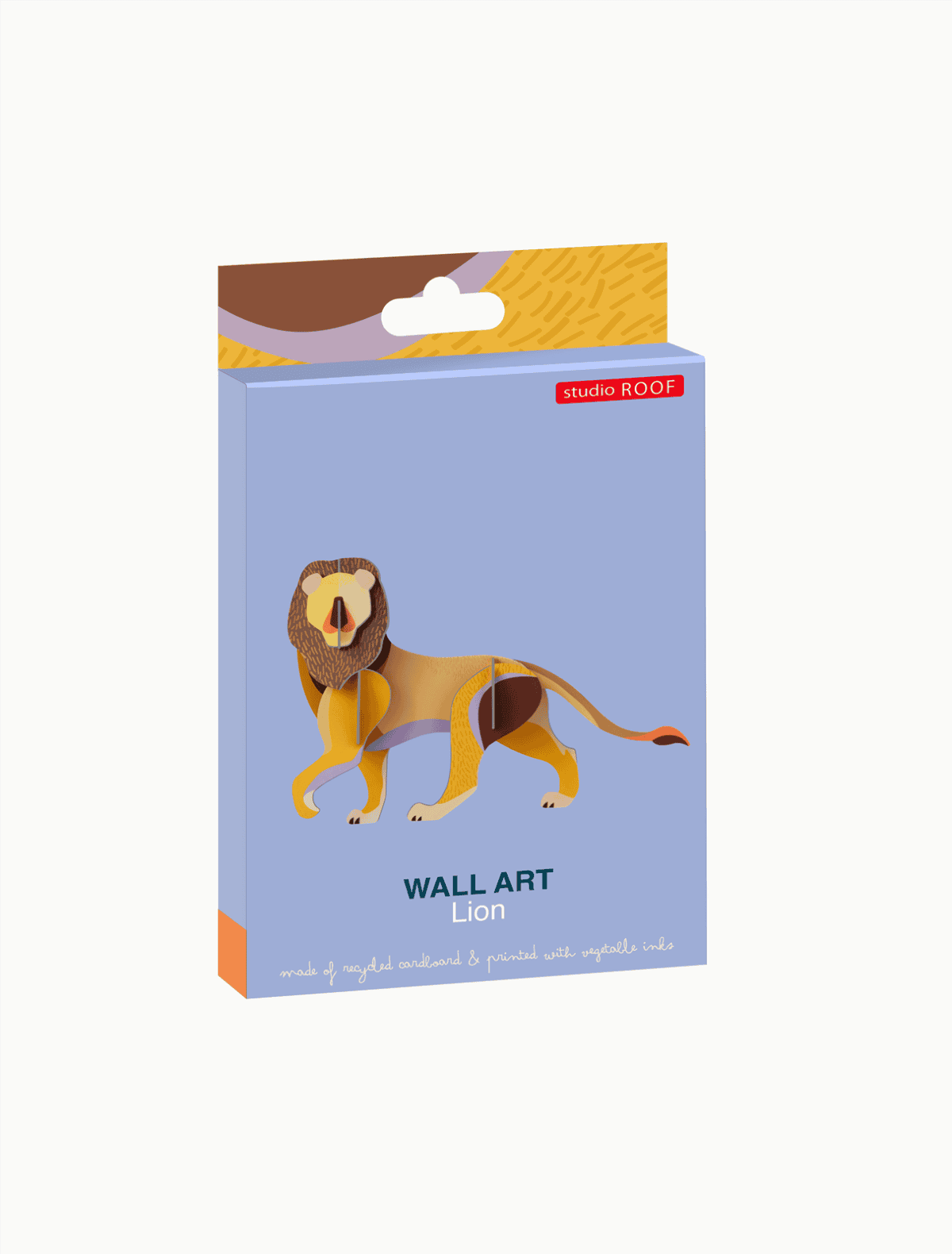 mondocherry - Studio Roof | lion wall hanging - box