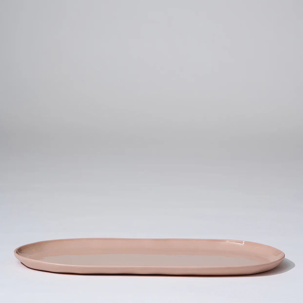Marmoset Found | cloud oval plate | icy pink | large