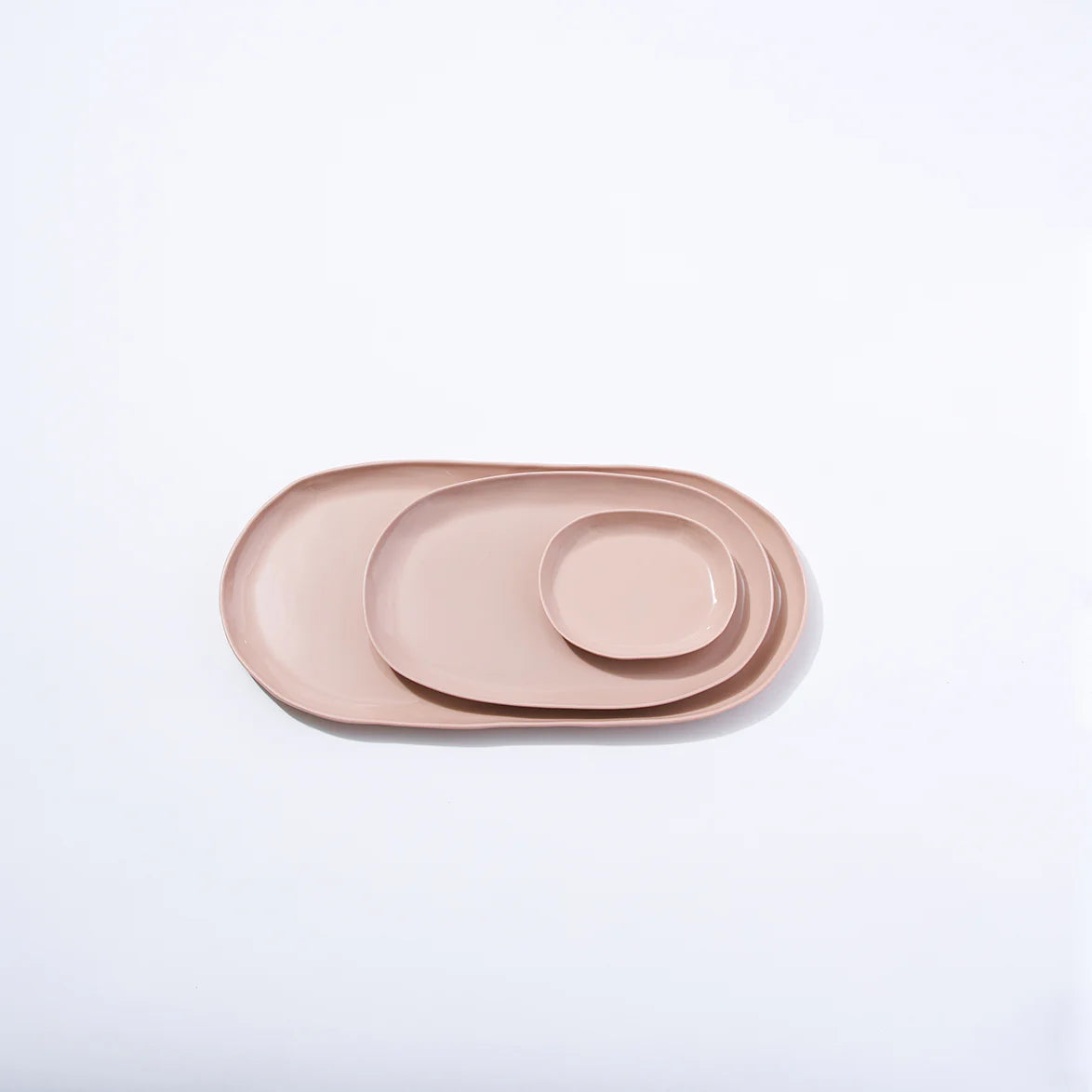 Marmoset Found | cloud oval plate | icy pink | large