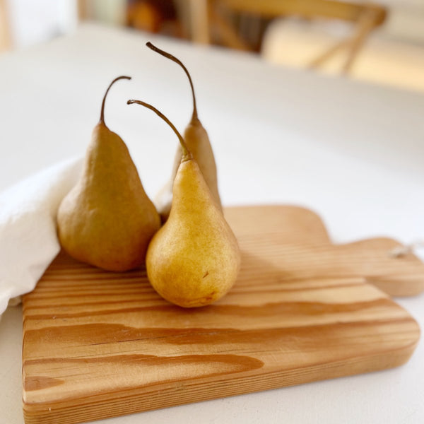 mondocherry - Ivy Alice | wooden serving board with curved corners | Medium - pears