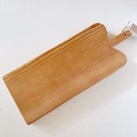 mondocherry - Ivy Alice | wooden serving board with curved corners | Narrow - front