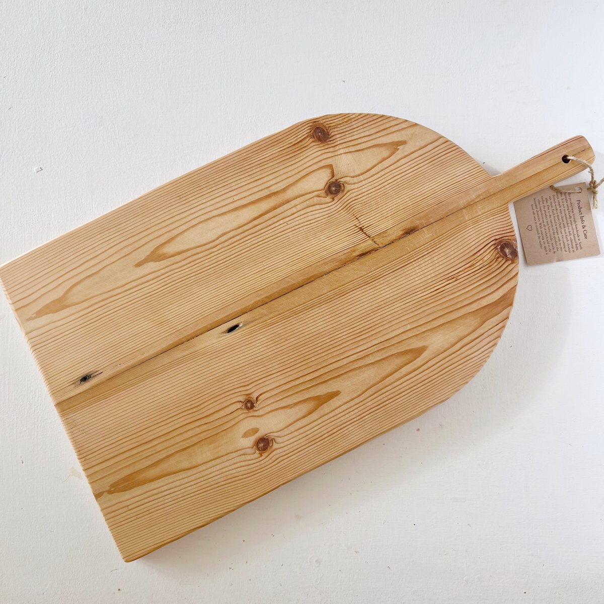 Ivy Alice | paddle wooden serving board | large - front