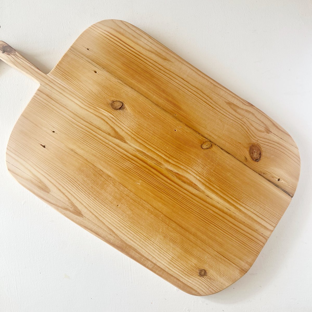 mondocherry - Ivy Alice | organic rectangle wooden serving board | large - back