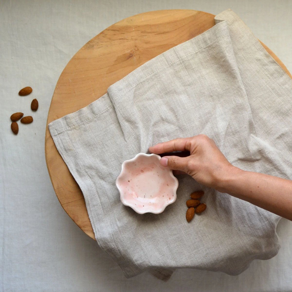 mondocherry - KW Ceramics | ruffle bowl  | dusk | small - table