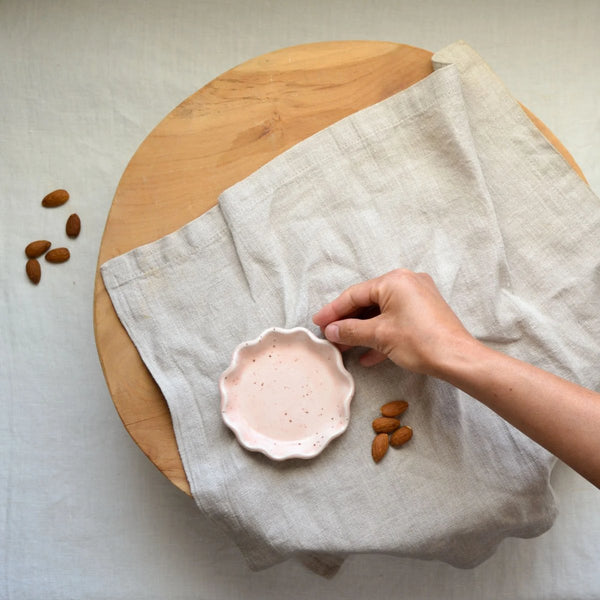 mondocherry - KW Ceramics | ruffle dish  | dusk | small - table