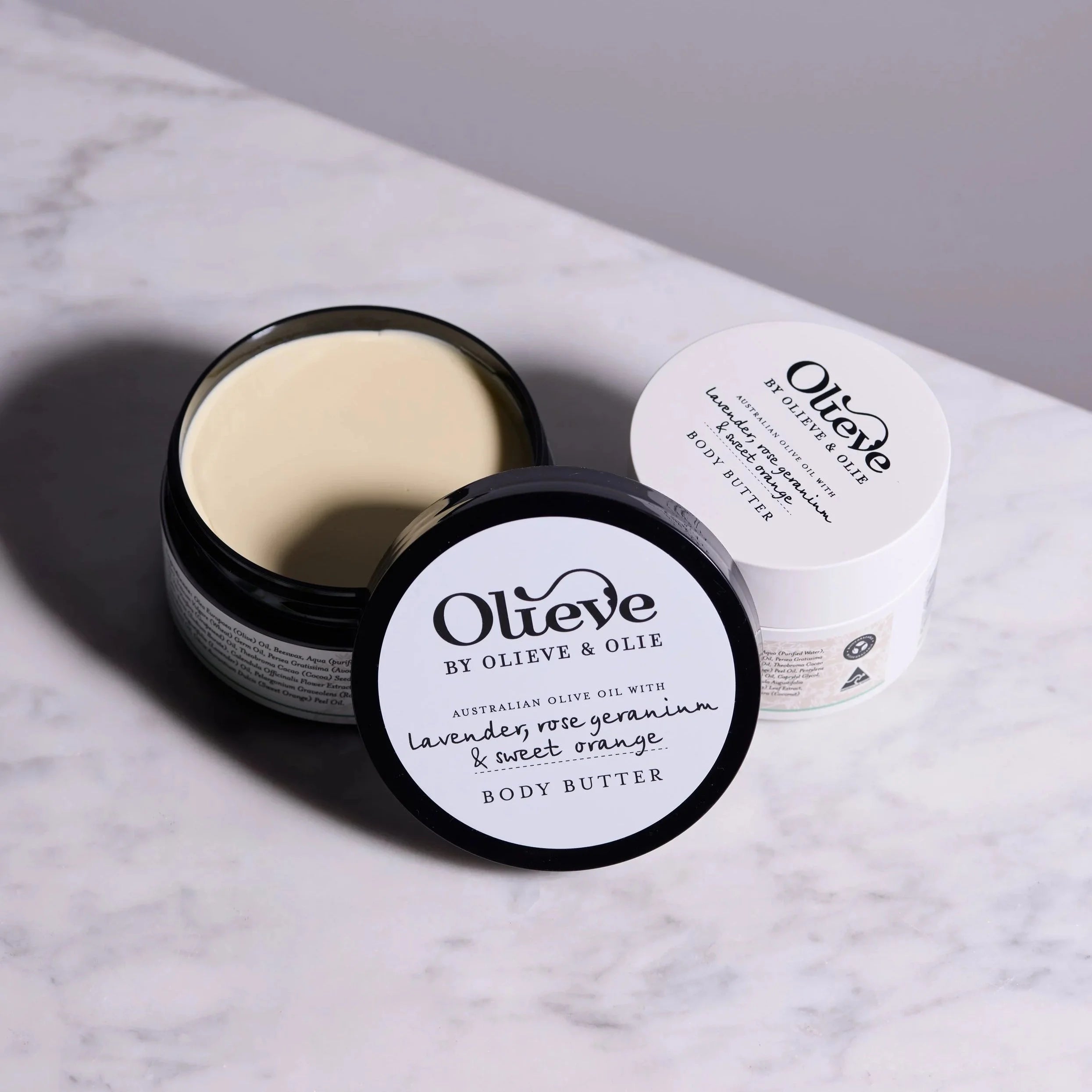 Olieve & Olie body butter | lavender, rose geranium, sweet orange