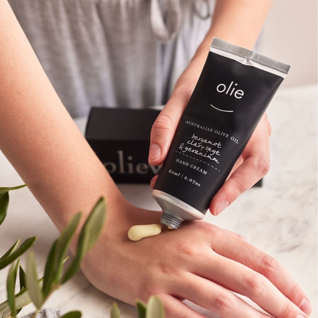 mondocherry - Olieve and Olie | hand cream | bergamot, sage, geranium