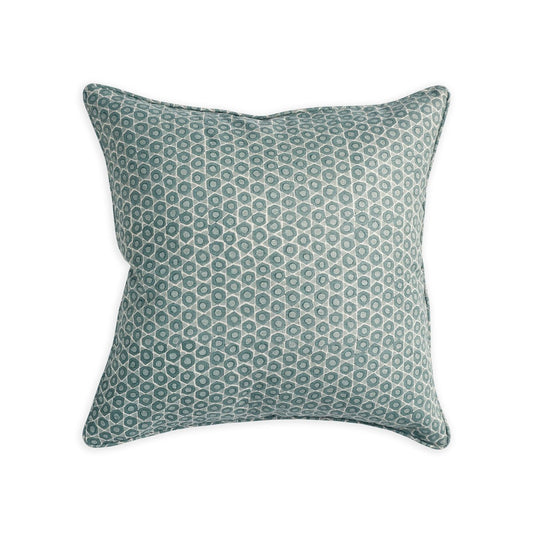 Walter G | bejmat linen cushion | celadon - mondocherry