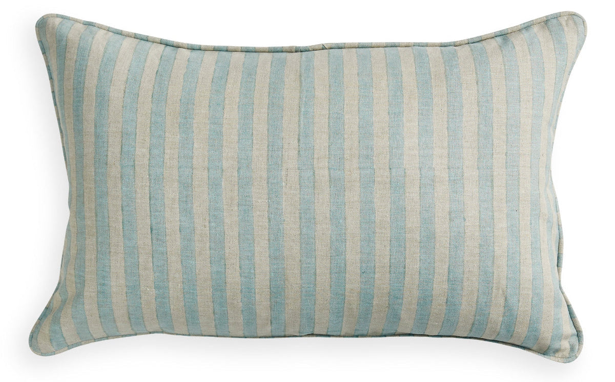 mondocherry - Walter G | Bodrum Linen cushion - cenote