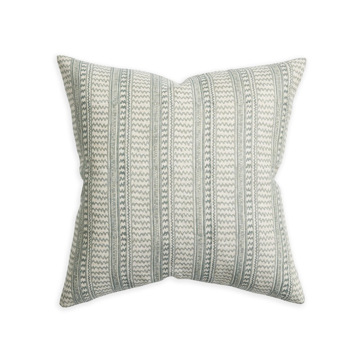 mondocherry - Walter G | Kampala Linen cushion - celadon