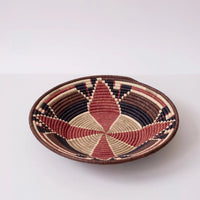 mondocherry - "Warrior" woven bowl large - wall decor - table