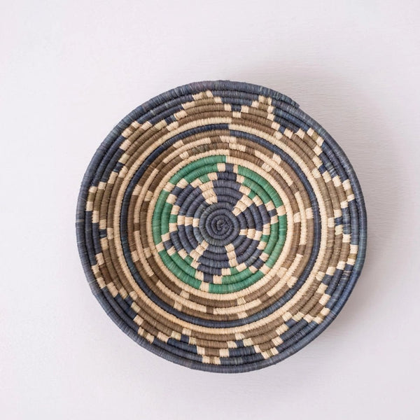 mondocherry - "Star Petal" woven bowl midsize - wall decor