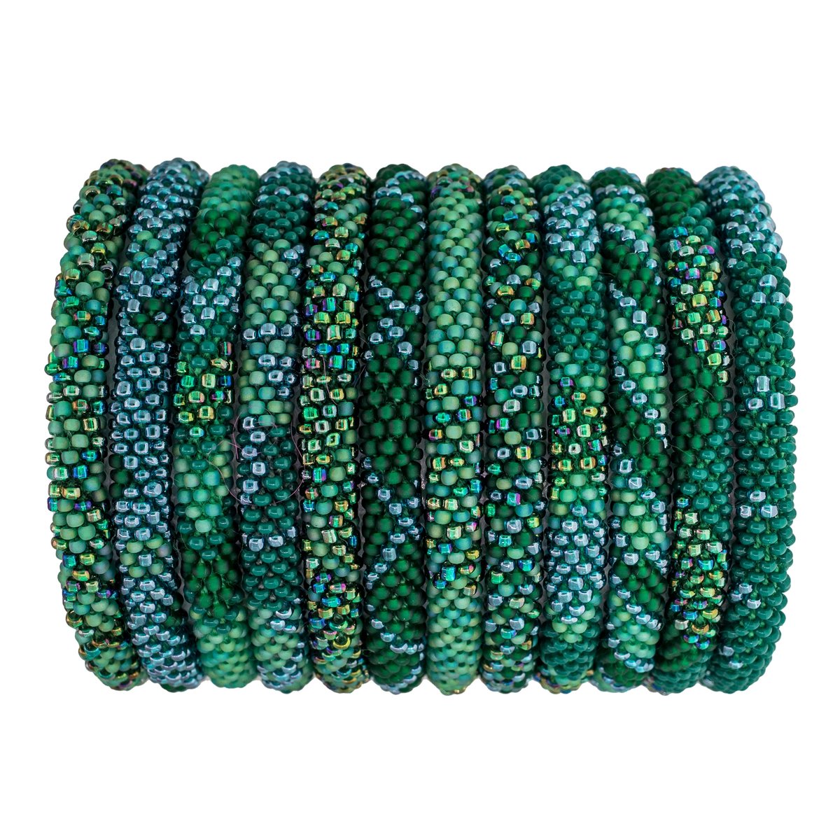 mondocherry - aid through trade | roll on bracelet | aurora