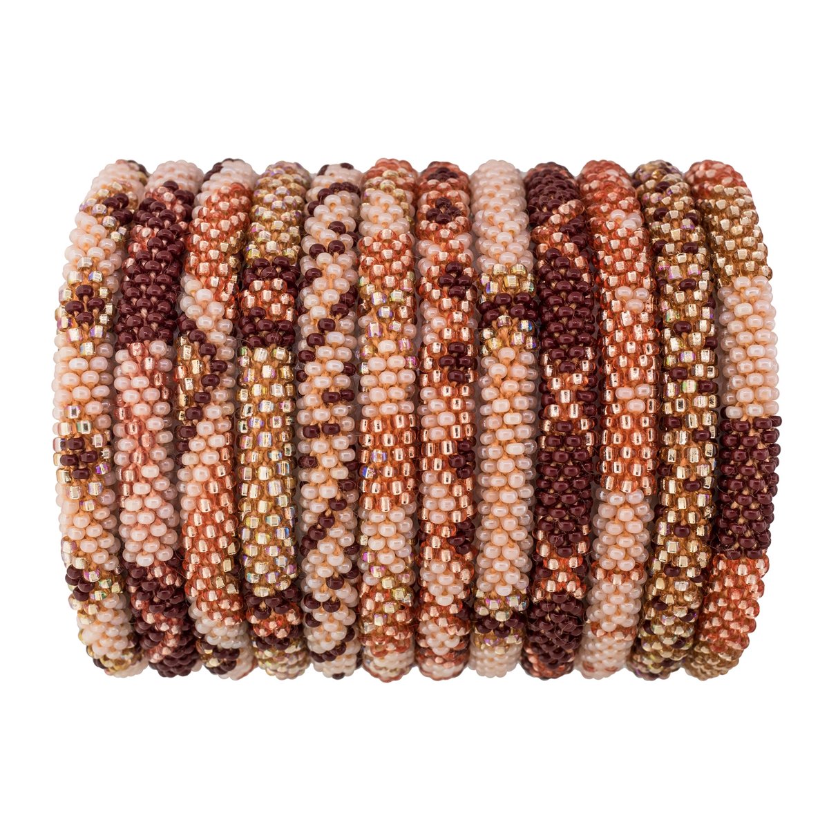 mondocherry - aid through trade | roll on bracelet | rosewood