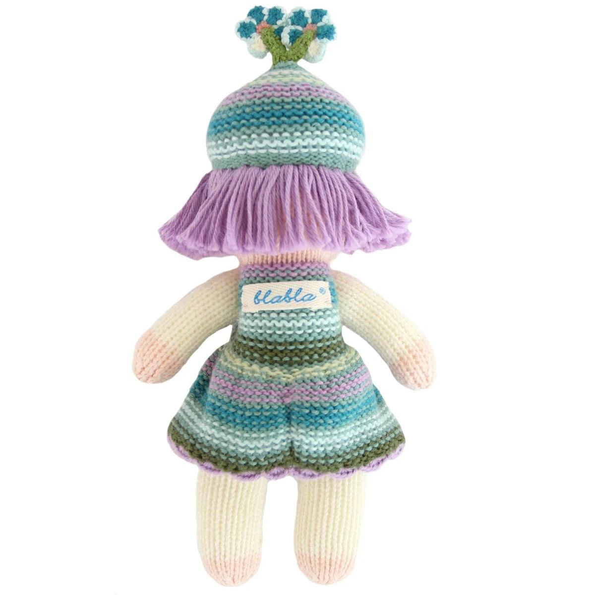mondocherry - Blabla | "Bloom the flower" kids cotton doll - teeny - back