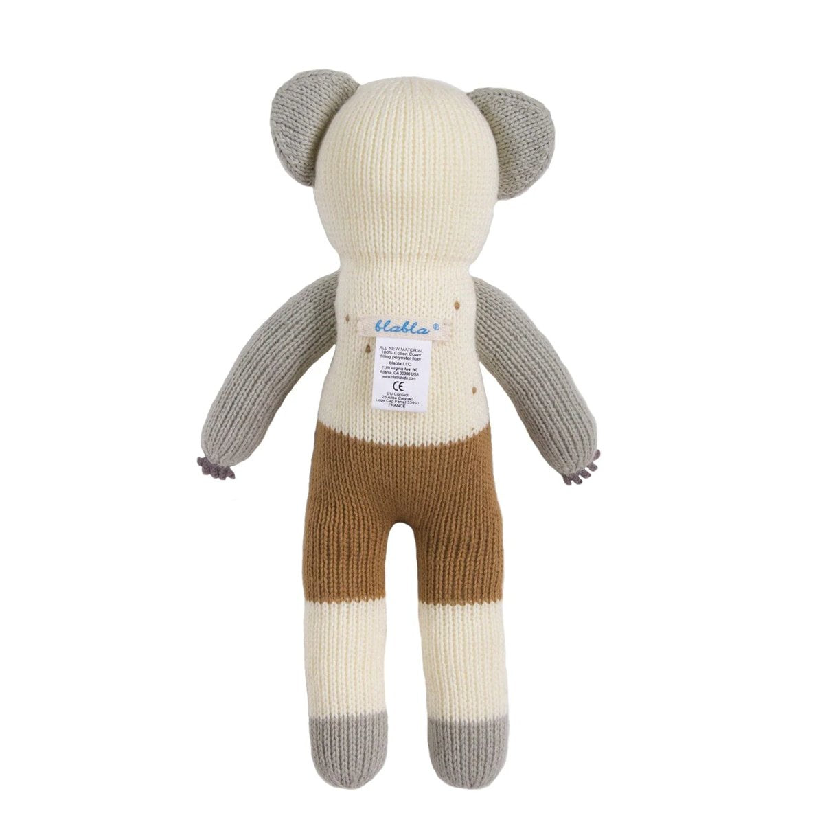 mondocherry - Blabla | "Koa the koala" kids cotton doll - back