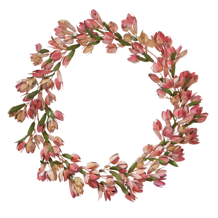 mondocherry - Bungalow | tulip wreath | blush