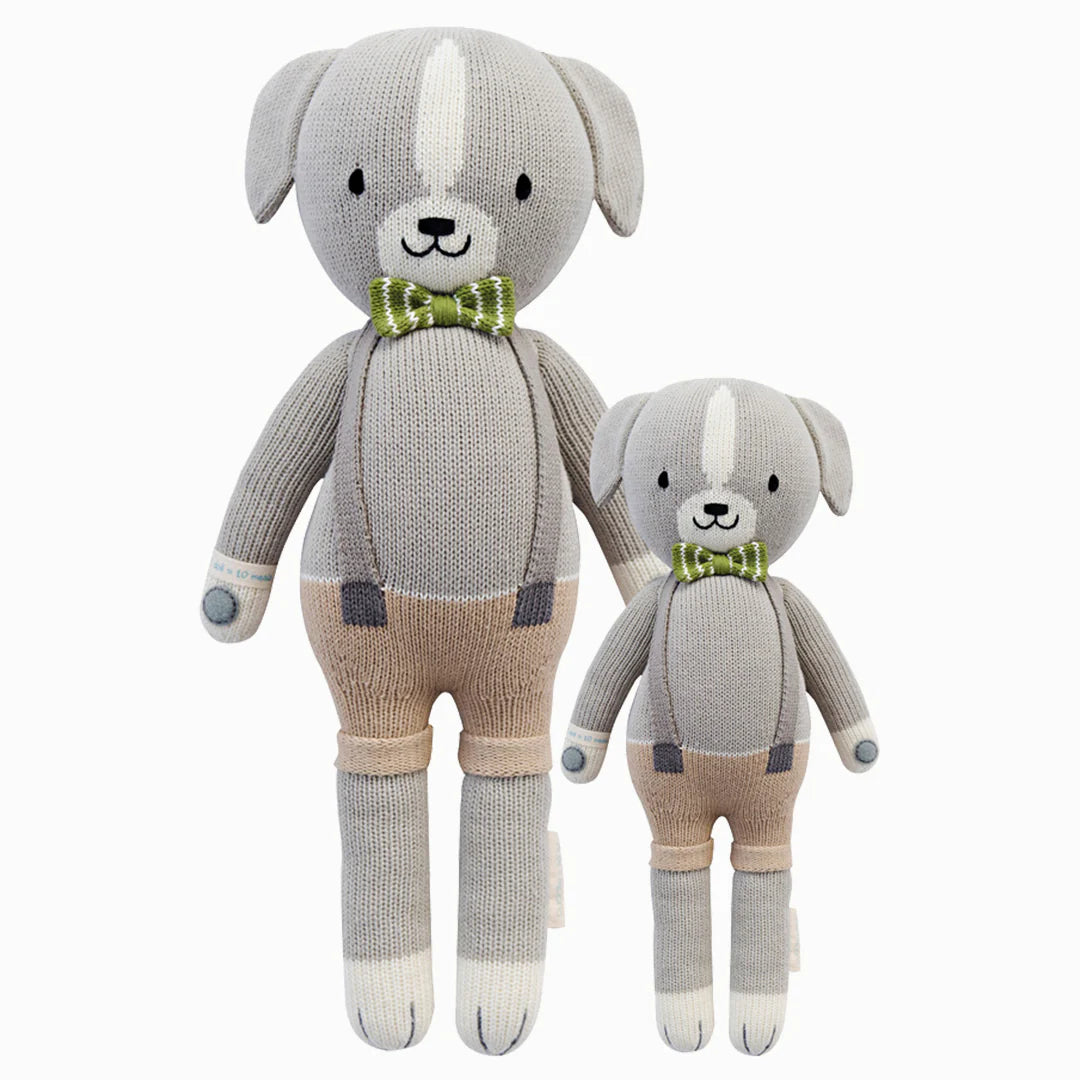 mondocherry - Cuddle & Kind "Noah the Dog" kids cotton doll