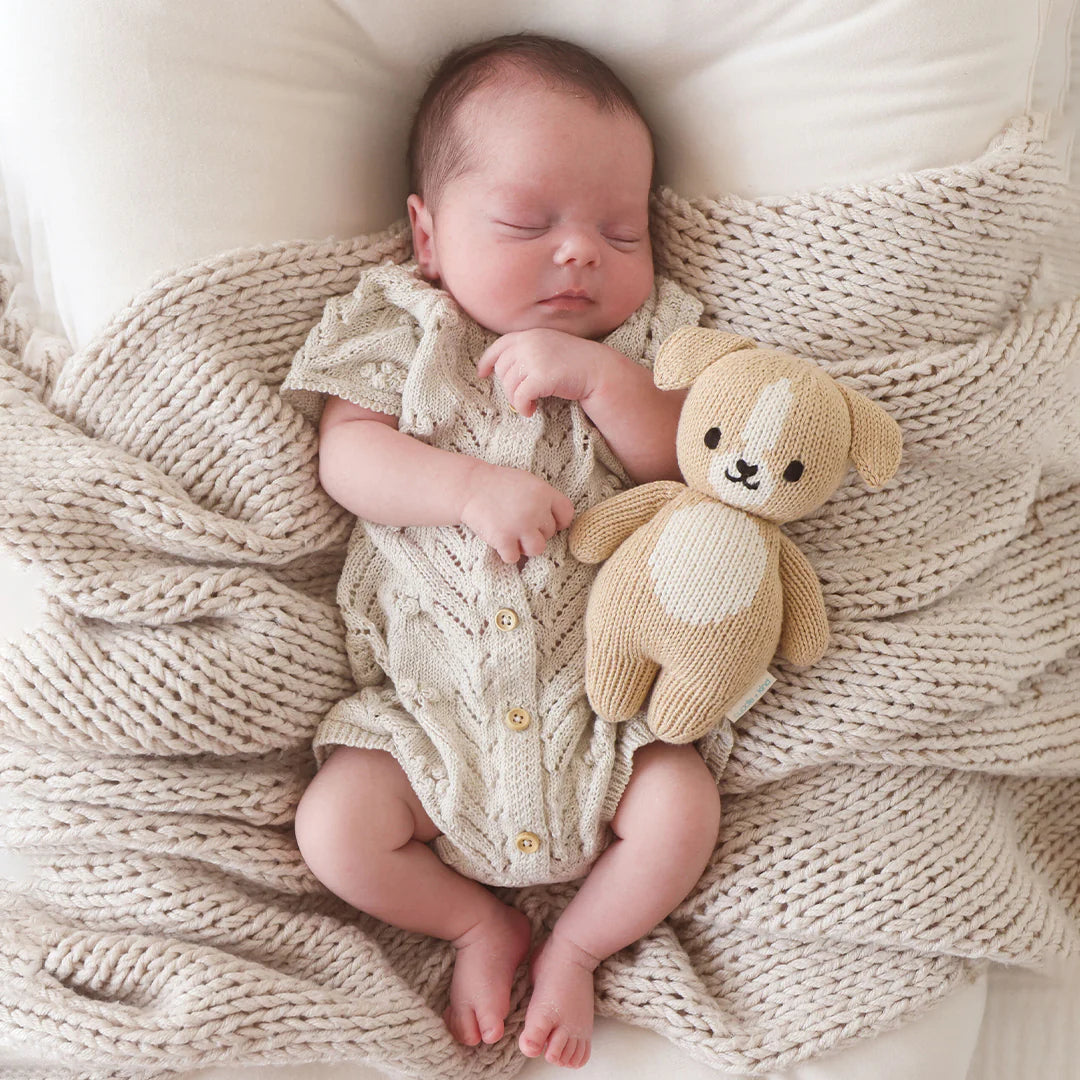 mondocherry - Cuddle & Kind baby puppy kids cotton doll - baby