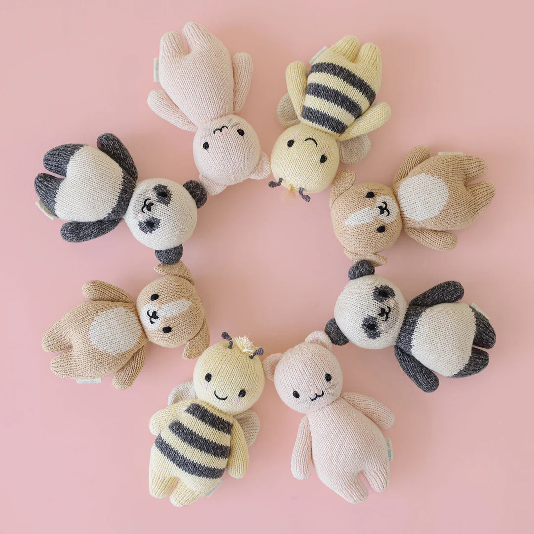mondocherry - Cuddle & Kind baby puppy kids cotton doll - friends