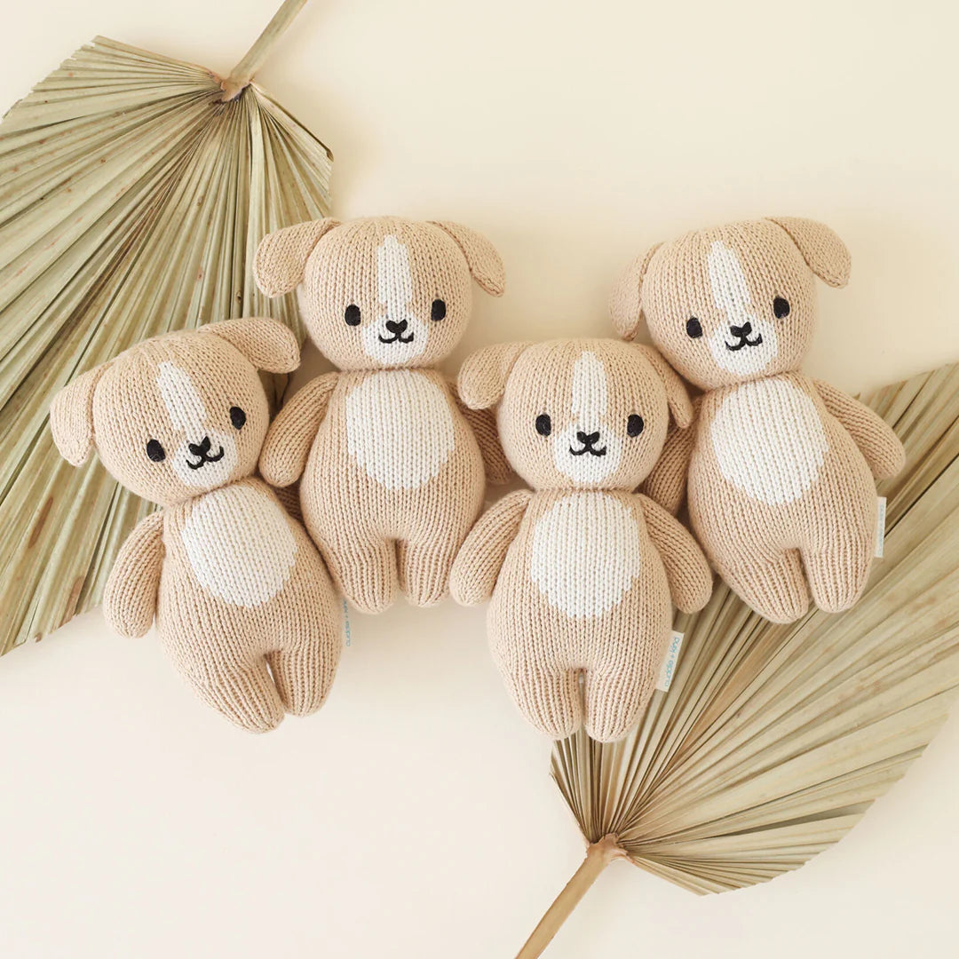 mondocherry - Cuddle & Kind baby puppy kids cotton doll - collection