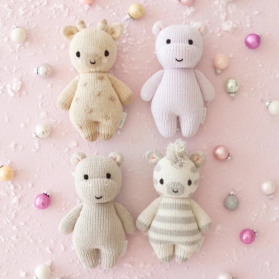 mondocherry - Cuddle & Kind baby zebra kids cotton doll - friends